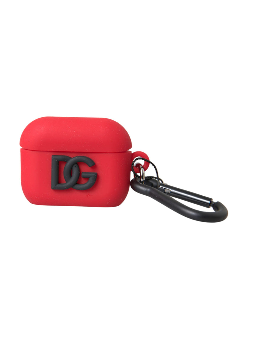 Dolce & Gabbana Rubber airpods case in red