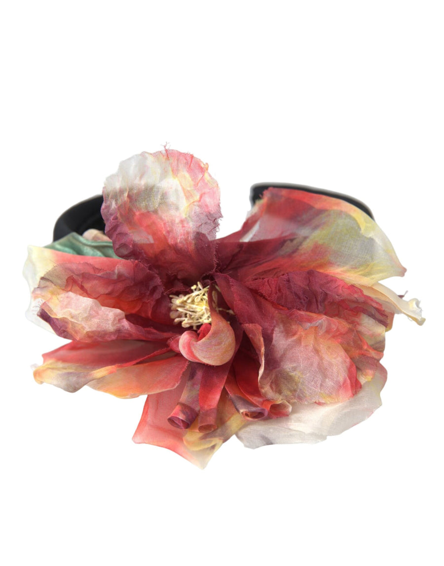 Dolce & Gabbana 60% Silk 40% Polyester hair accessory in black