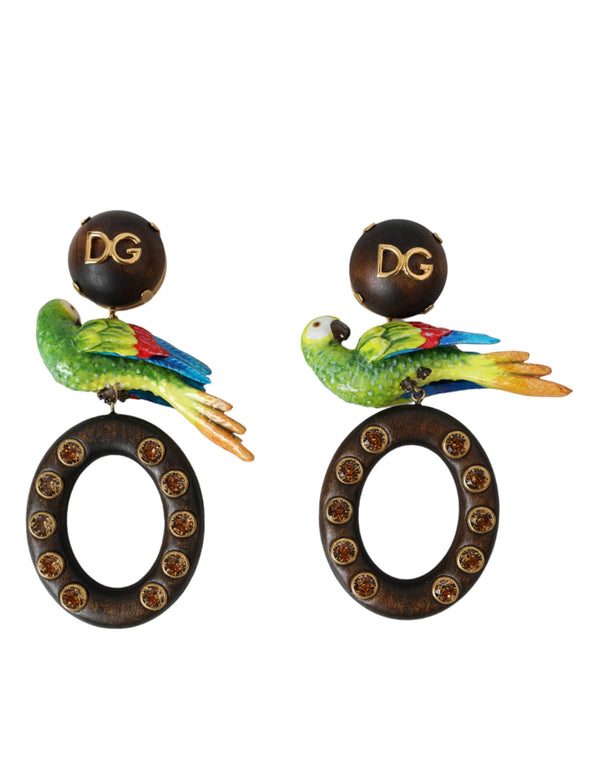 Dolce & Gabbana 30% Wood earrings in multicolor