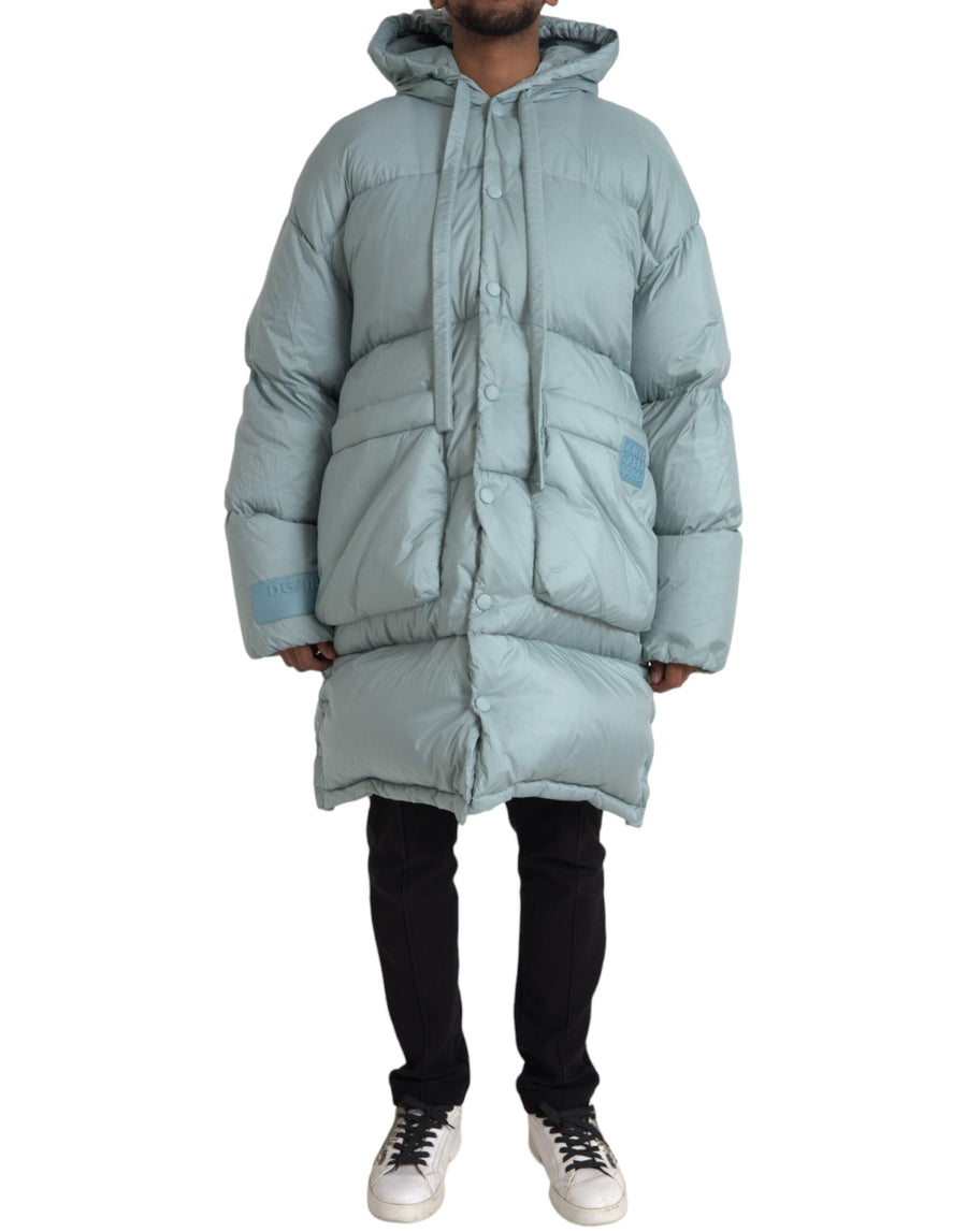 Dolce & Gabbana 100% Nylon down jacket in blue
