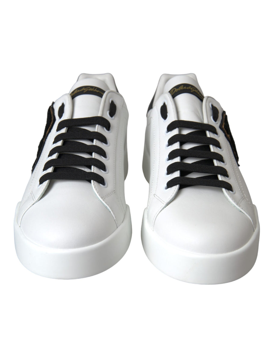 Dolce & Gabbana 100% Calf Leather sneaker in white