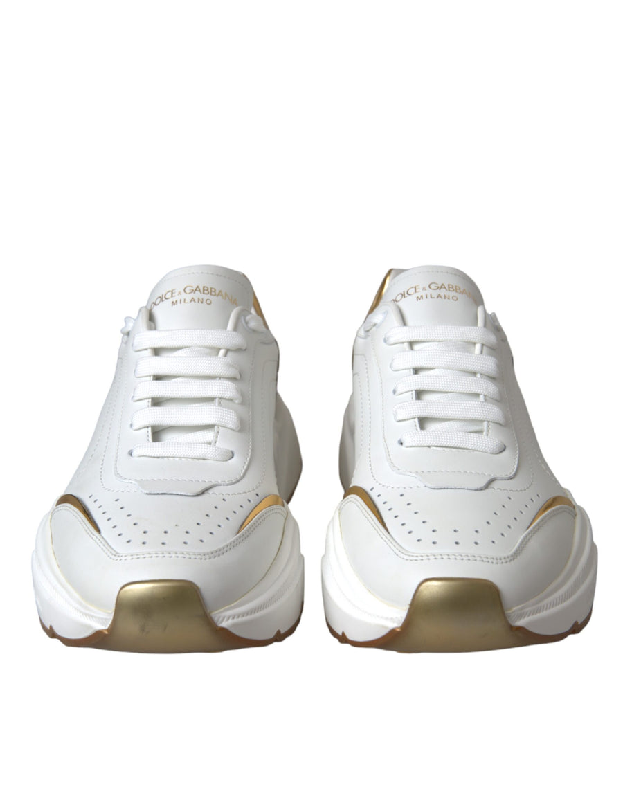 Dolce & Gabbana 100% Calfskin Leather sneaker in white