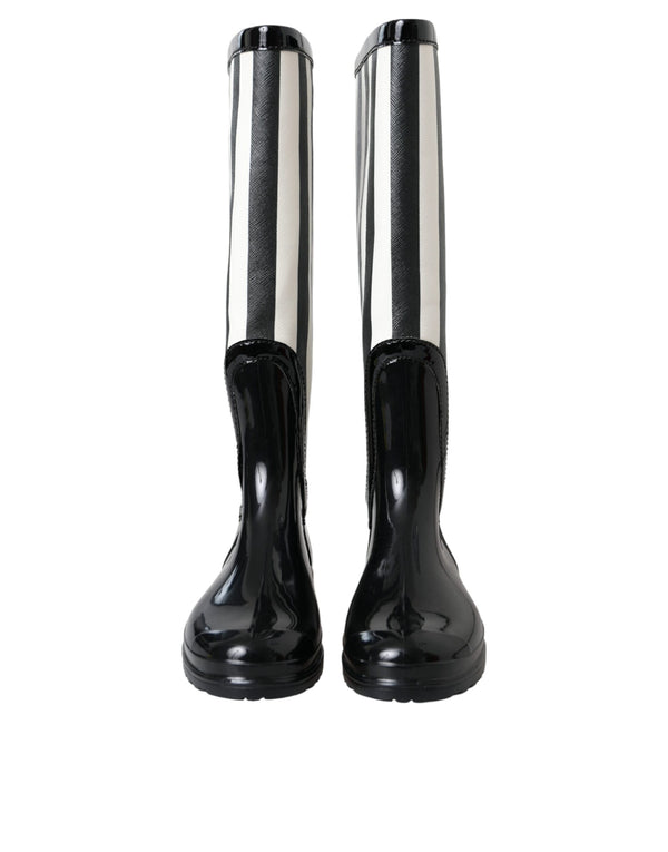Dolce & Gabbana Rubber boot in black