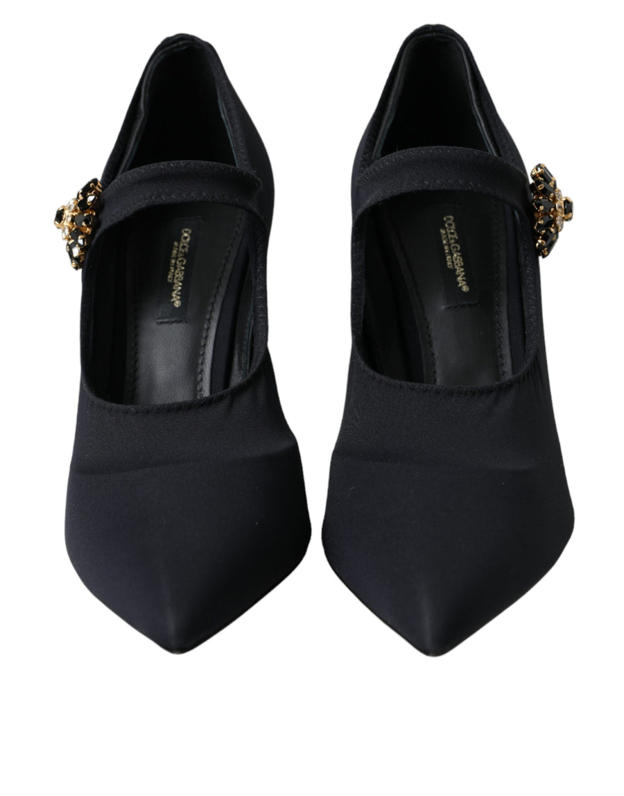Dolce & Gabbana 65% Nylon pump in black