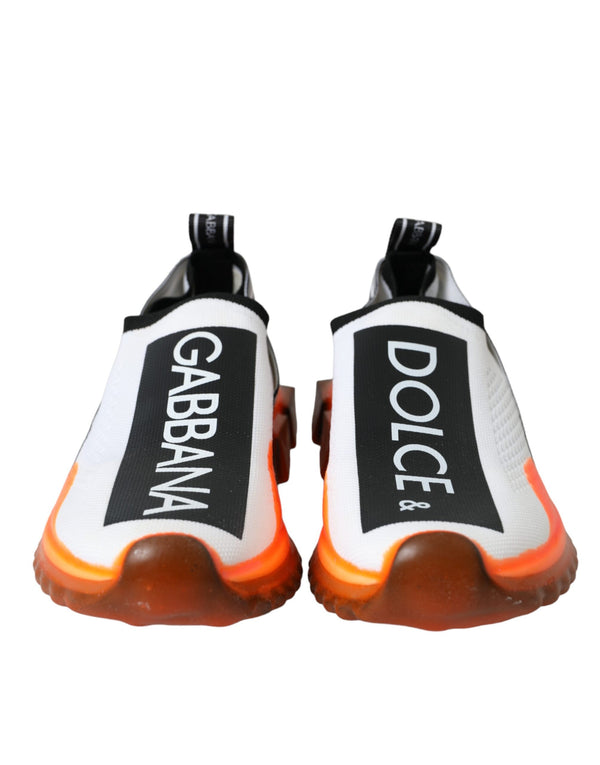Dolce & Gabbana 70% Polyester sneaker in white