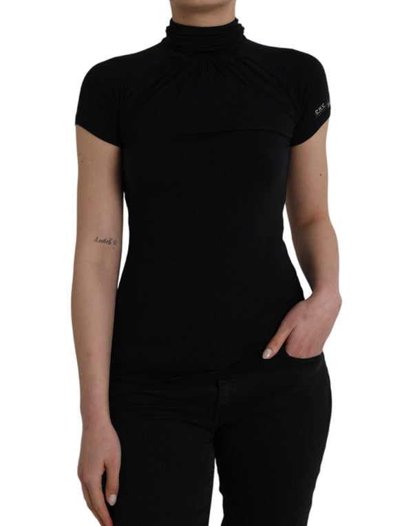 Costume National 94% Viscose blouse in black