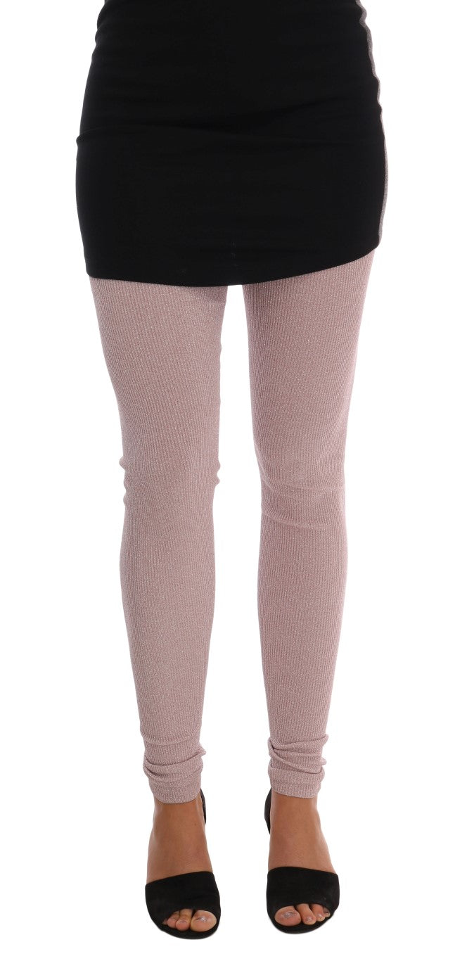 Dolce & Gabbana 70% Rayon leggings in pink