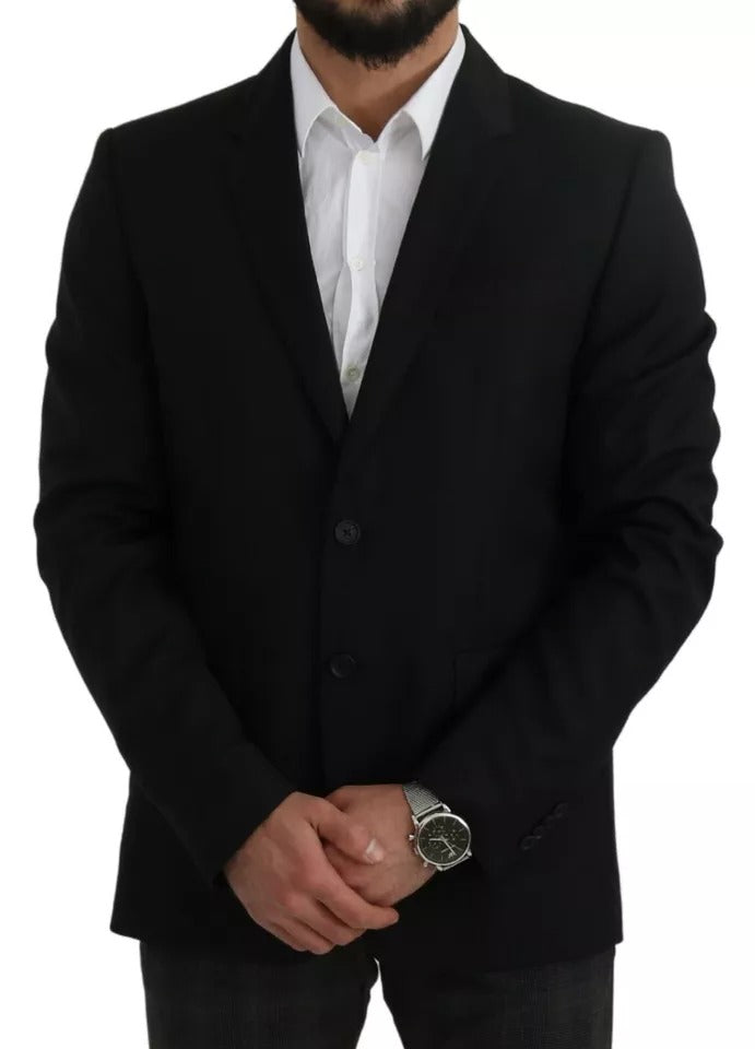 Dolce & Gabbana 70% Wool blazer in black