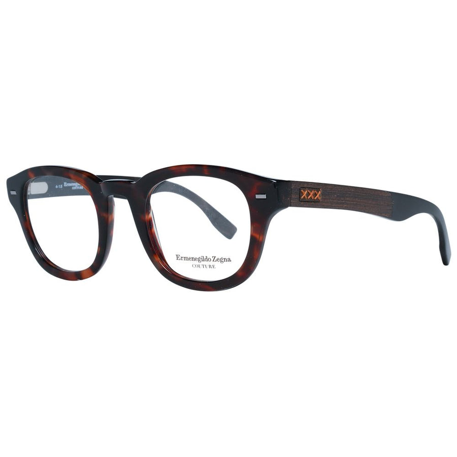 Ermenegildo Zegna ER-1038897 Plastic frame eyeglasses in brown