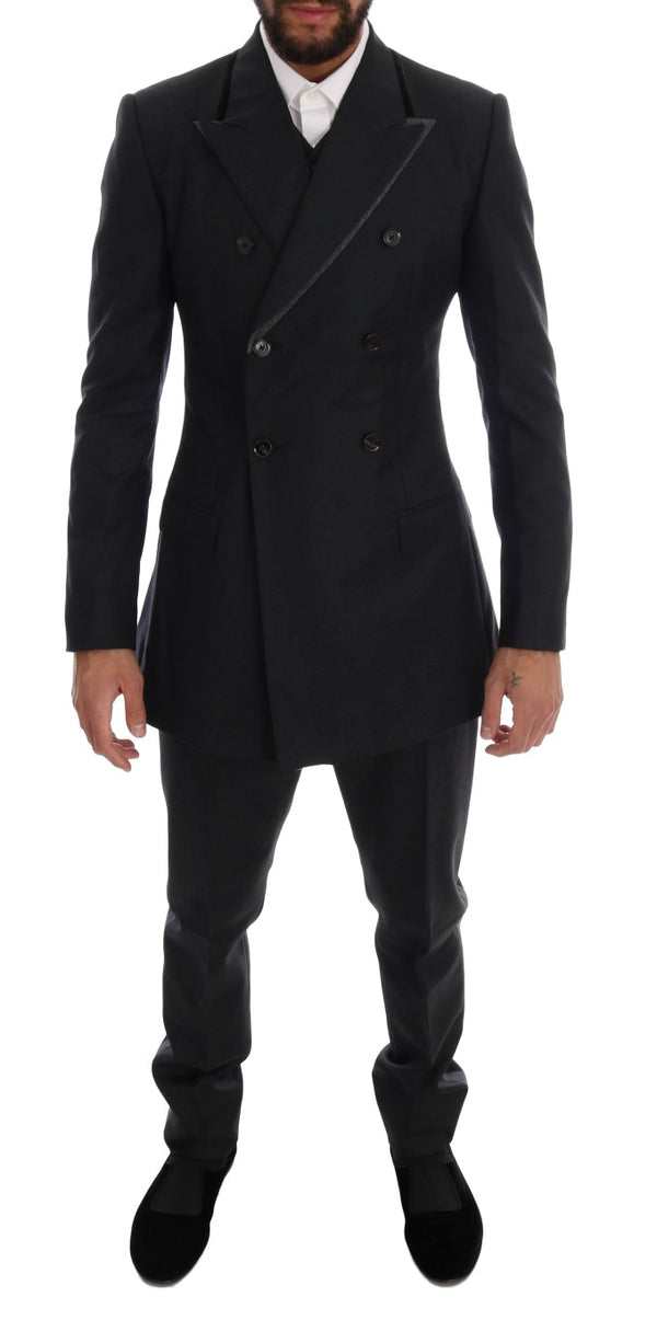 Dolce & Gabbana 75% Wool suit in gray