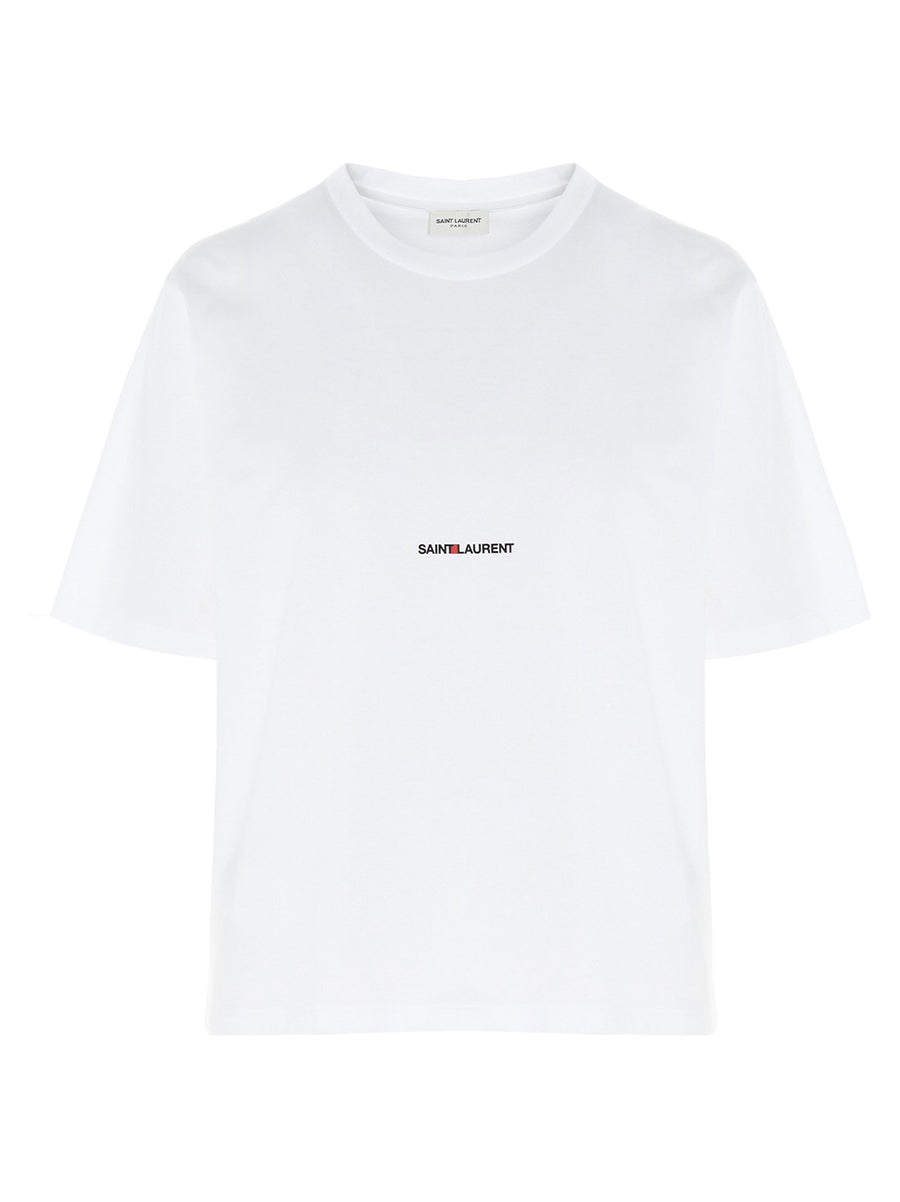 Saint Laurent Rive Gauche T-Shirt — White