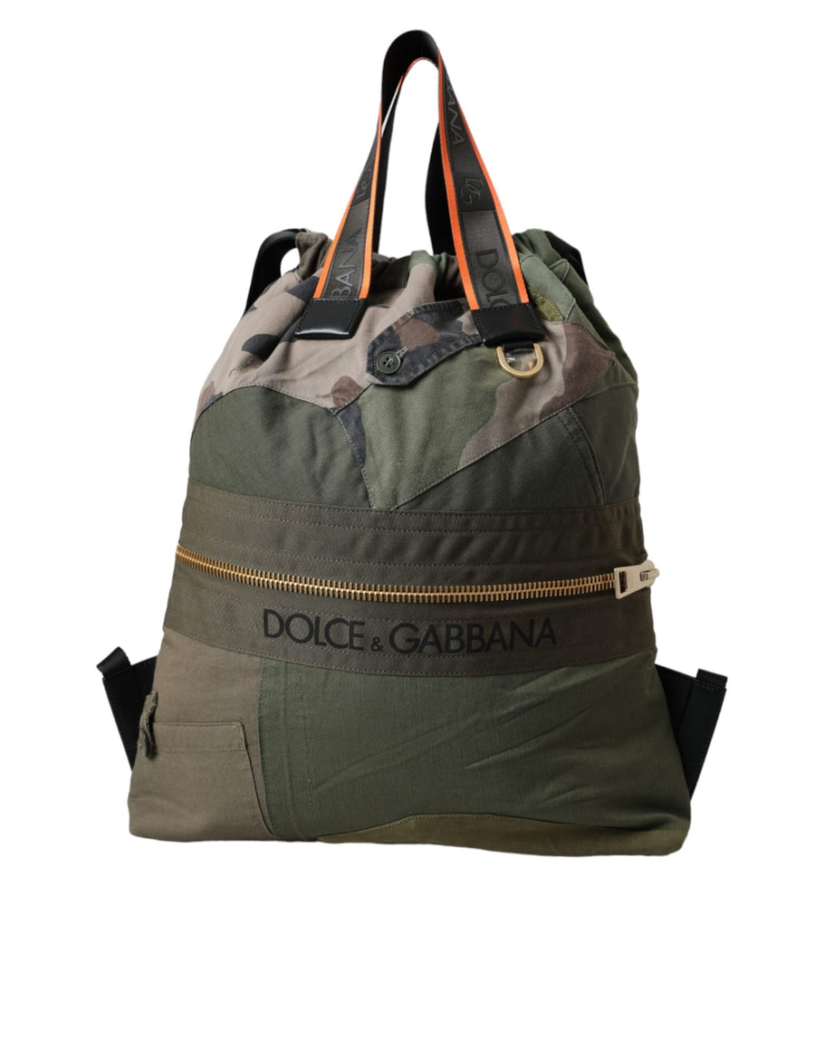 Dolce & Gabbana Canvas backpack in green