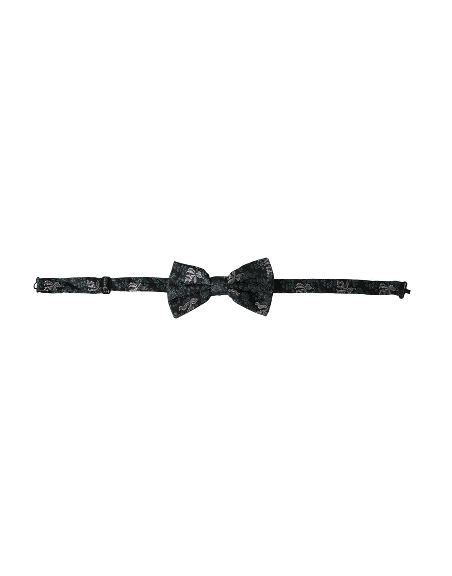 Dolce & Gabbana 100% Silk bow tie in multicolor
