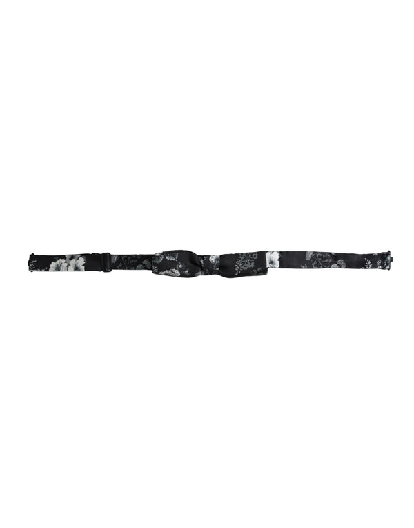 Dolce & Gabbana 100% Silk bow tie in black