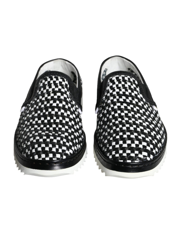 Dolce & Gabbana 90% Buffalo 10% Calfskin loafer in black