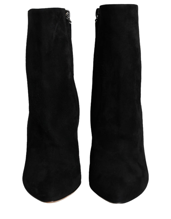 Dolce & Gabbana Suede Leather boot in black