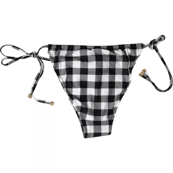 Dolce & Gabbana 75% Nylon bikini bottom in multicolor
