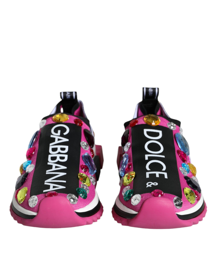 Dolce & Gabbana 70% Polyester sneaker in pink