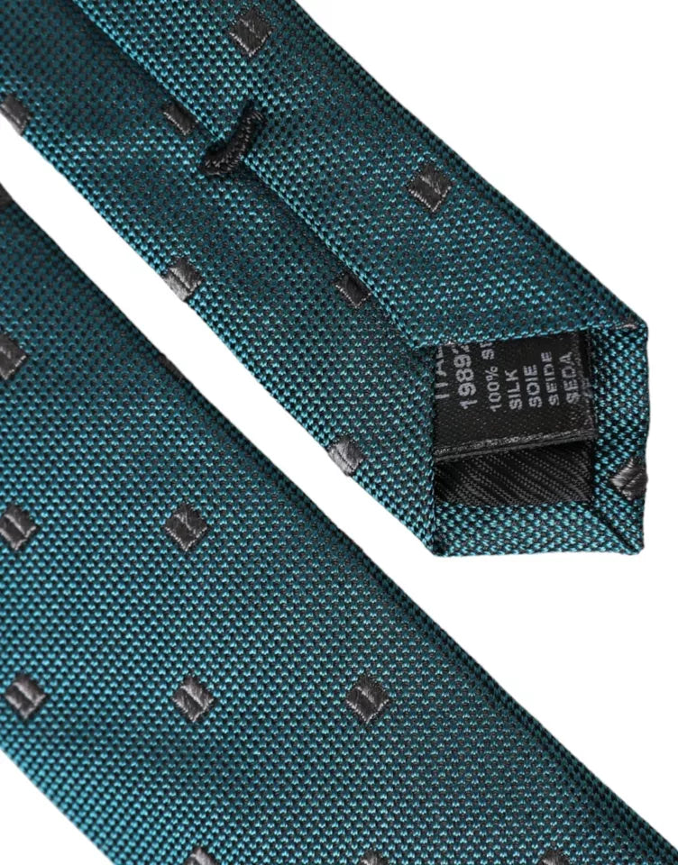 Dolce & Gabbana 100% Silk necktie in green