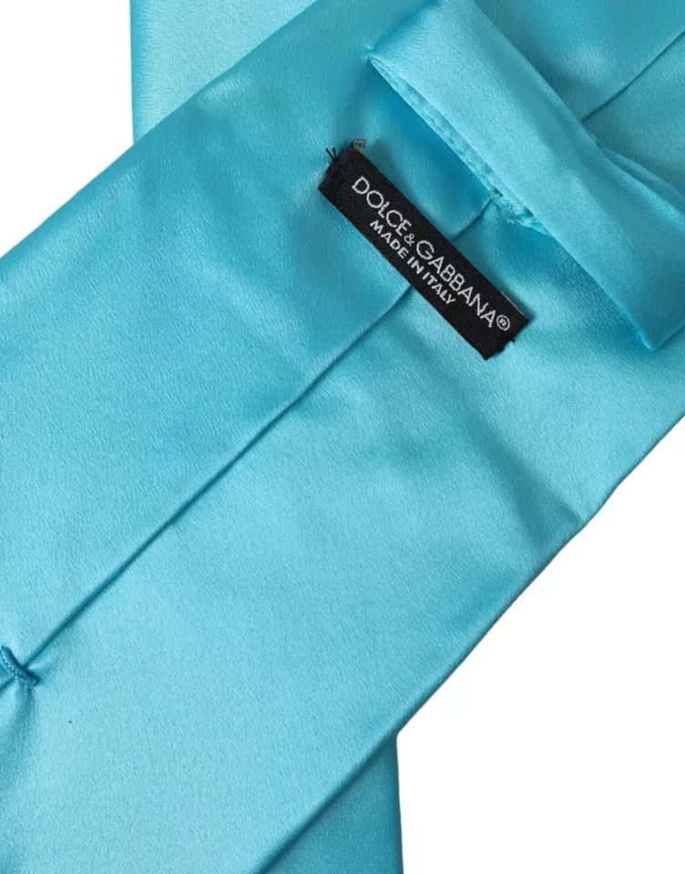 Dolce & Gabbana 100% Silk necktie in blue