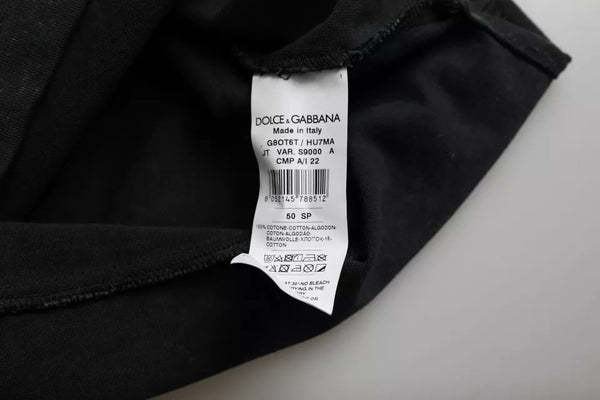 Dolce & Gabbana 100% Cotton t-shirt in black