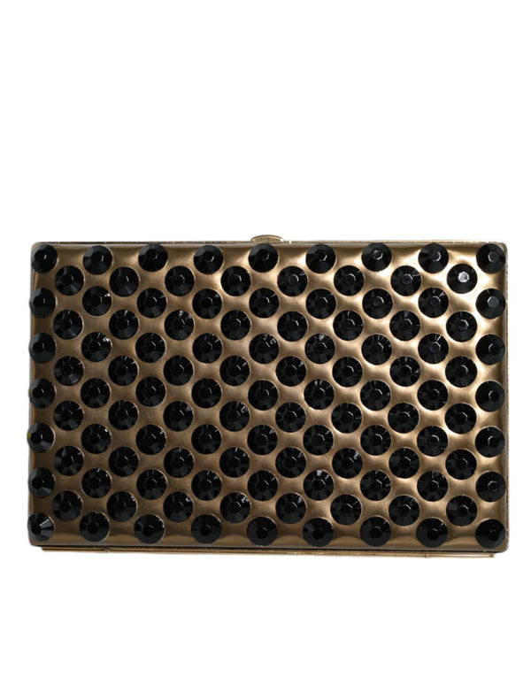 Dolce & Gabbana Leather clutch in gold