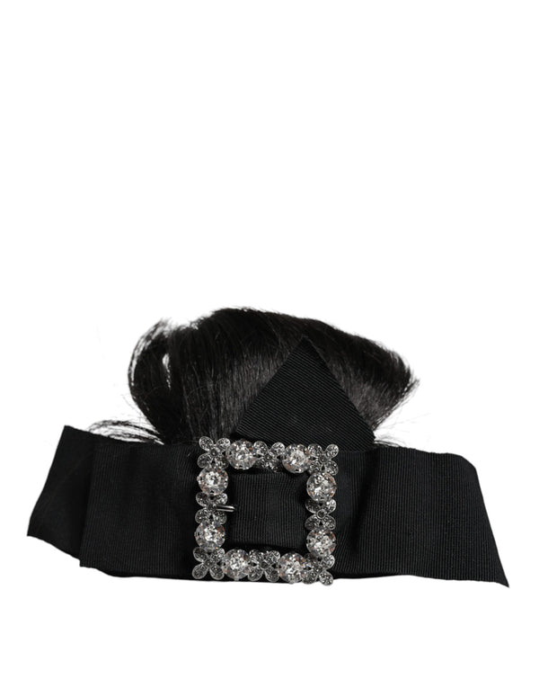 Dolce & Gabbana 54% Viscose headband in black