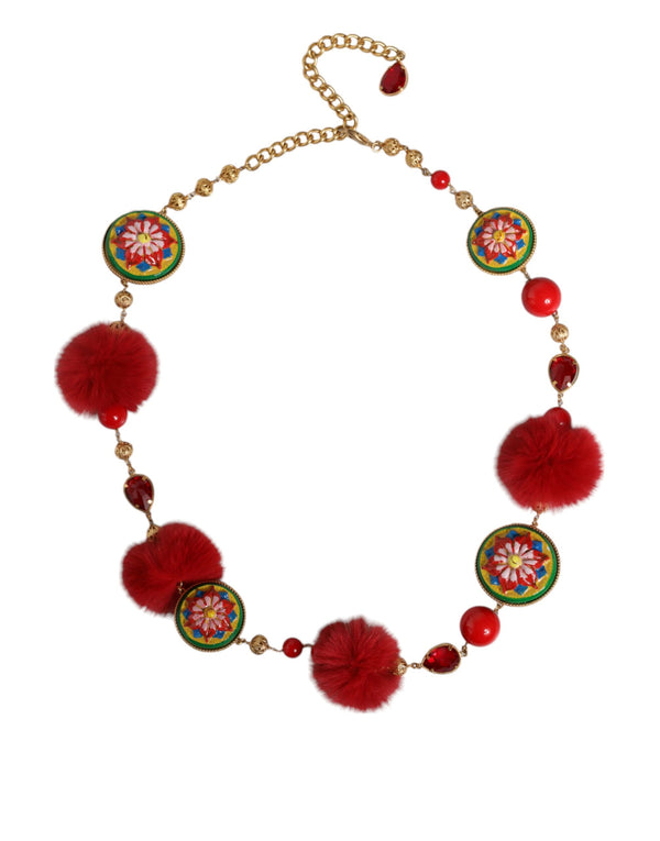 Dolce & Gabbana 30% Brass belt in multicolor