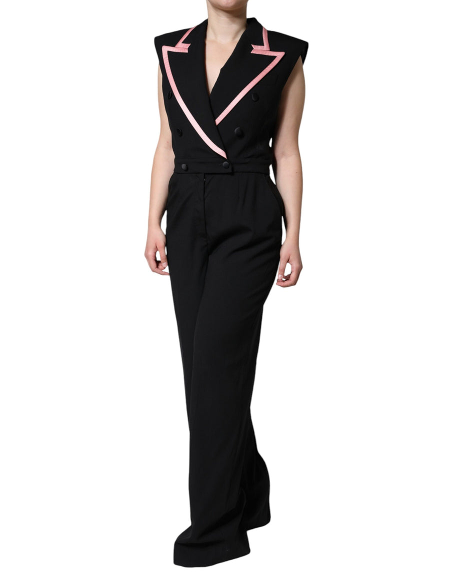 Dolce & Gabbana 89% Virgin Wool pant suit in black