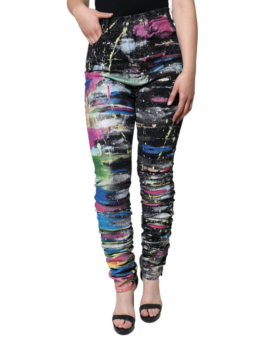 Dolce & Gabbana 98% Cotton jeans in multicolor