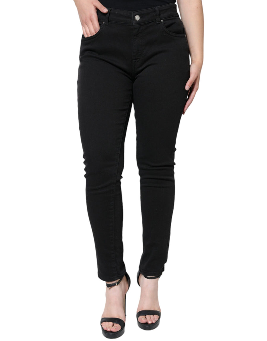 Dolce & Gabbana 98% Cotton jeans in black