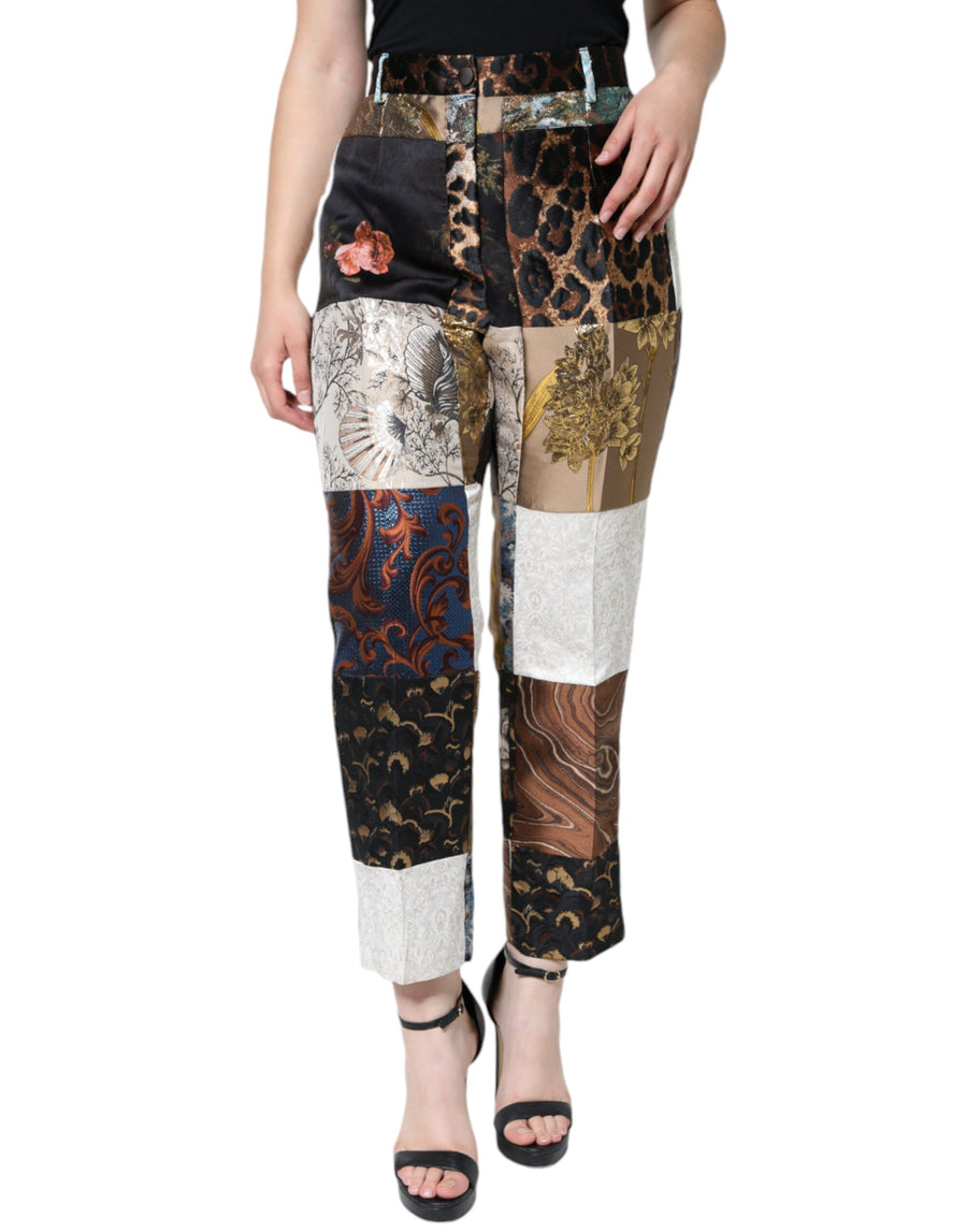Dolce & Gabbana 100% Cotton trousers in multicolor
