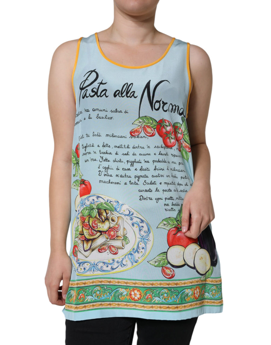 Dolce & Gabbana 100% Silk tank top in multicolor