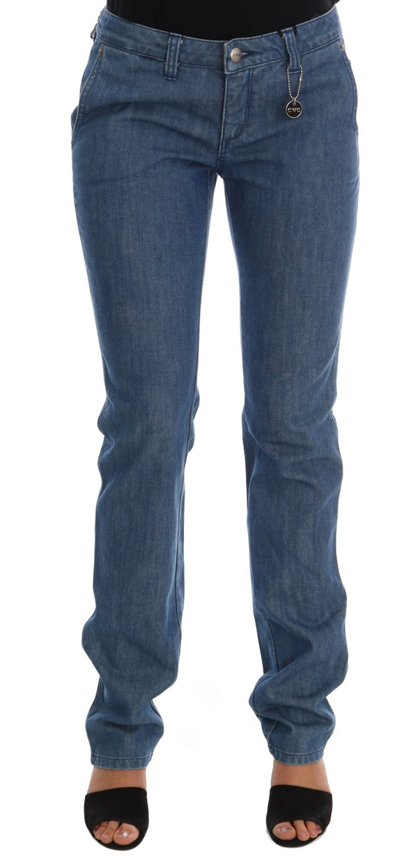 Costume National 100% Cotton jeans in blue
