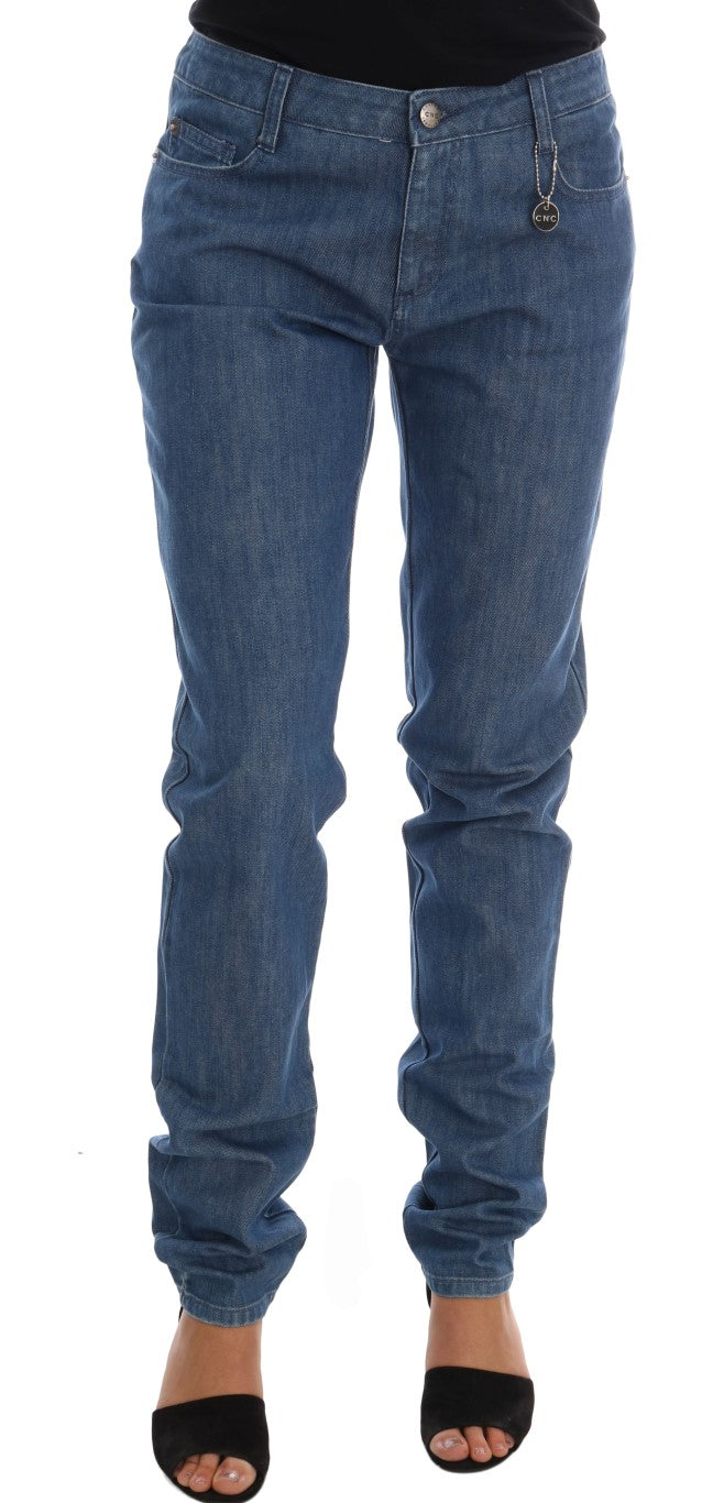 Costume National 100% Cotton jeans in blue