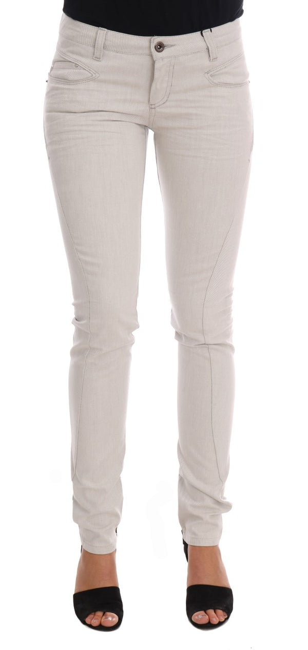 Costume National 98% Cotton jeans in white