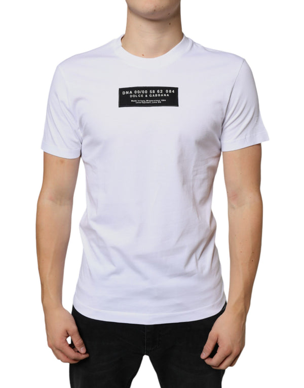 Dolce & Gabbana 100% Cotton t-shirt in white