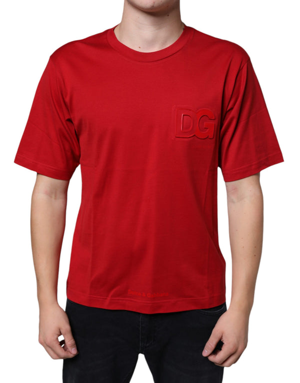 Dolce & Gabbana 100% Cotton t-shirt in red