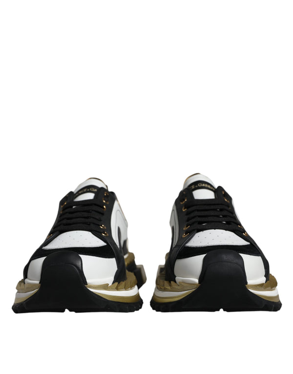 Dolce & Gabbana 56% Leather 44% Viscose sneakers in white