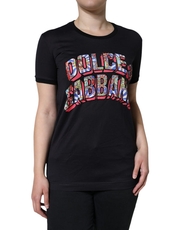 Dolce & Gabbana 100% Cotton t-shirt in black