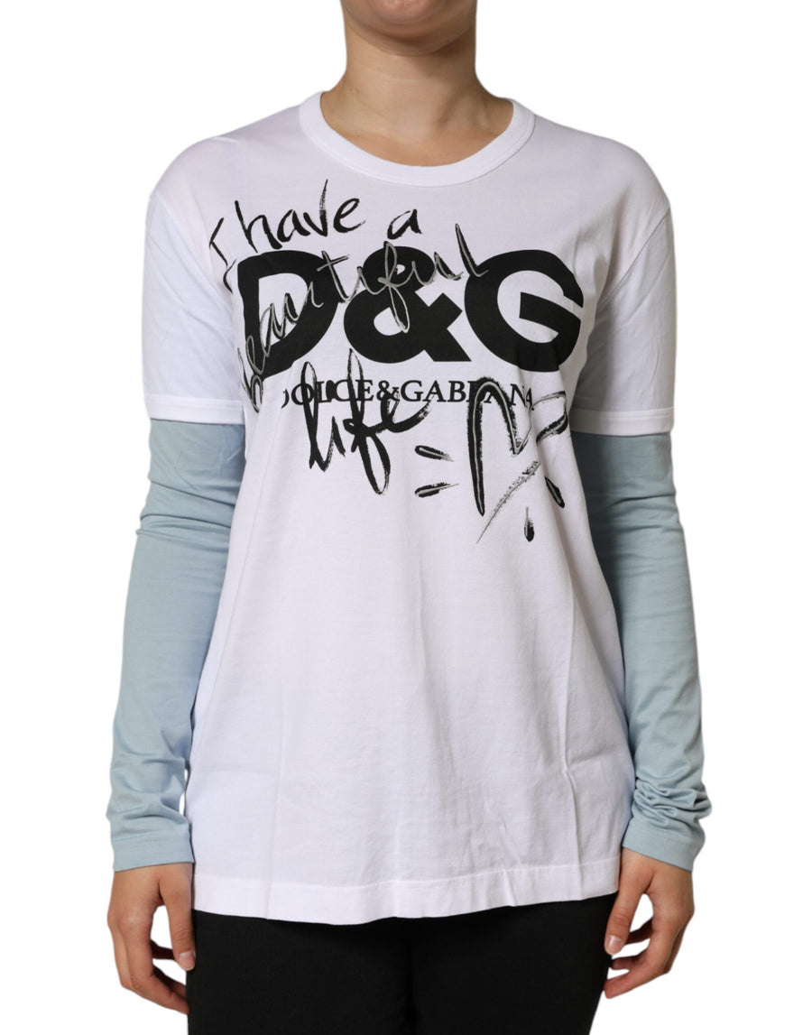 Dolce & Gabbana 100% Cotton t-shirt in white