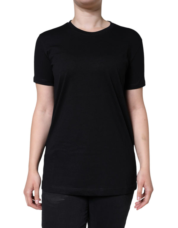 Dolce & Gabbana 100% Cotton t-shirt in black