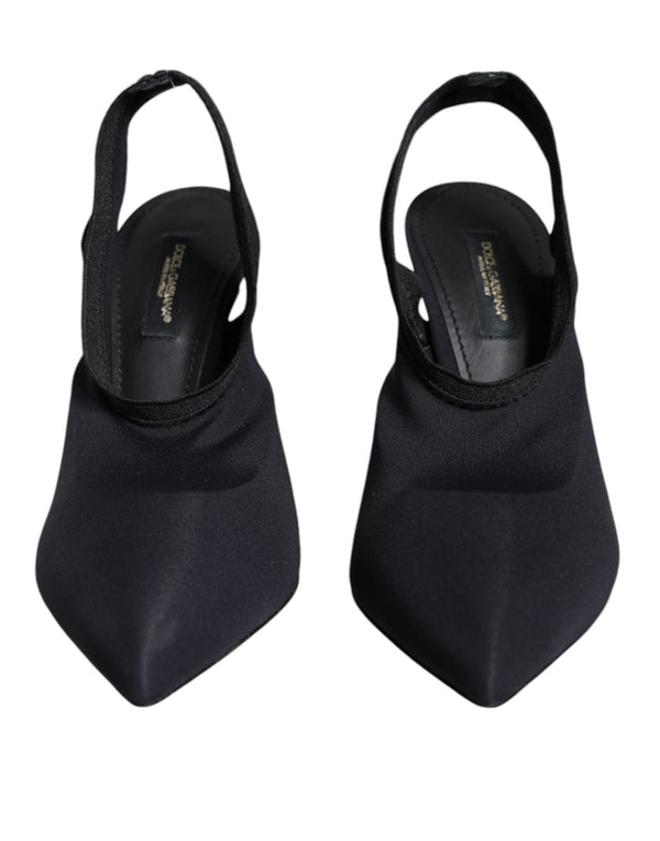 Dolce & Gabbana 65% Nylon heel in black