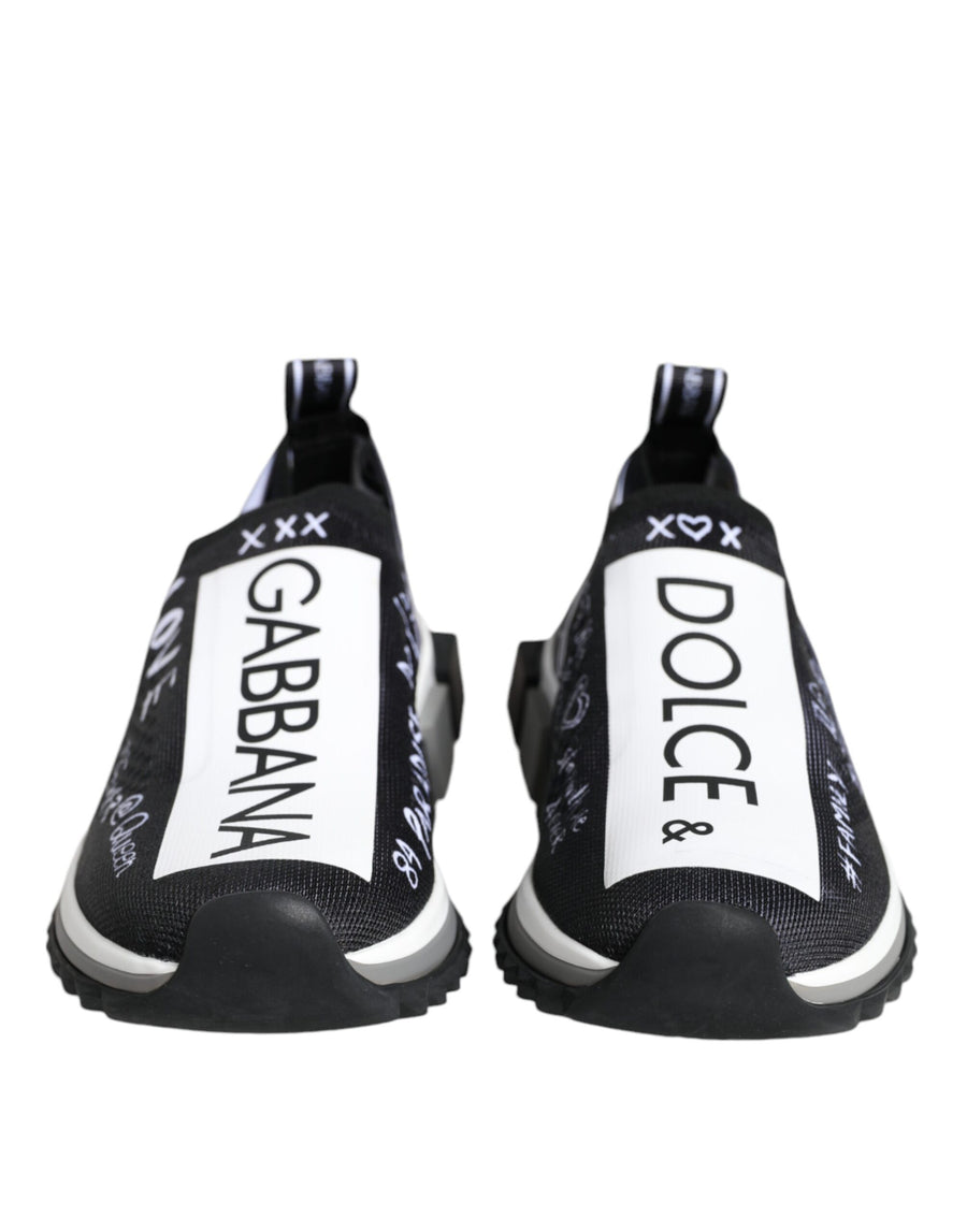 Dolce & Gabbana 70% Polyester sneaker in black