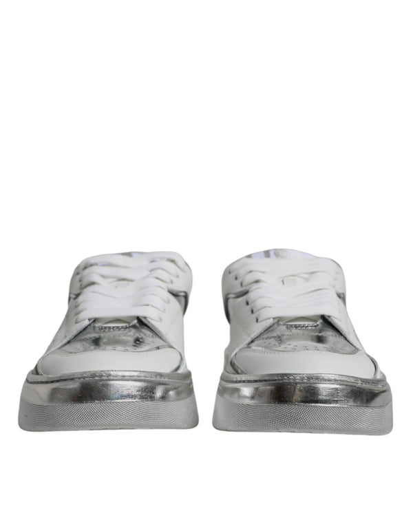 Dolce & Gabbana Leather upper sneaker in white