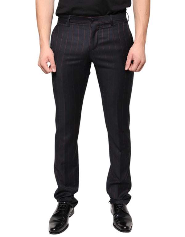 Dolce & Gabbana 100% Virgin Wool trousers in black