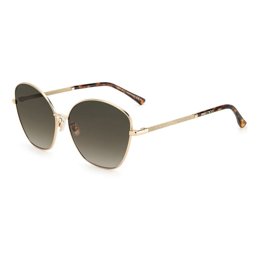 Jimmy Choo JCMARILIAGSK06JHAAC Metal with tortoiseshell acetate sunglasses in gold
