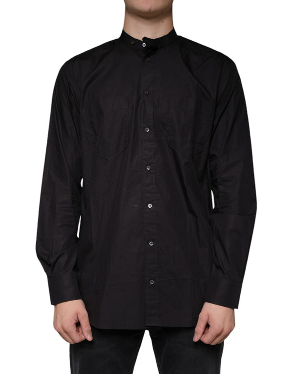 Dolce & Gabbana 100% Cotton shirt in black