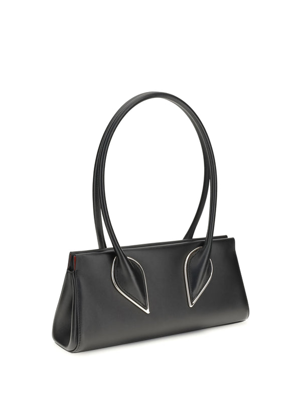 Shoulder Bag Venus Black Calfskin Leather Handbags
