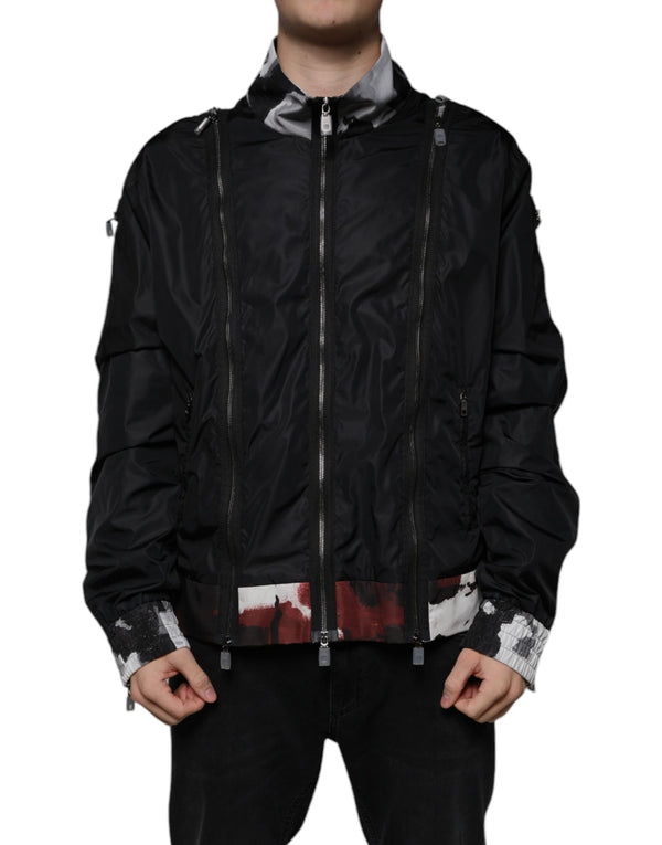 Dolce & Gabbana 82% Nylon jacket in black